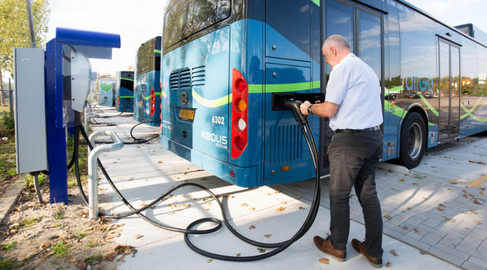 Het transformeren van stroom & slapend opladen