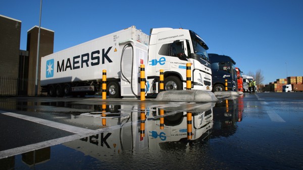 Truckparking Rotterdam Snapshot