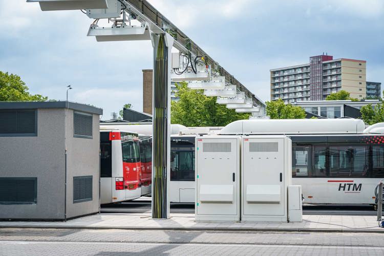 Laadinfrastructuur voor bussen